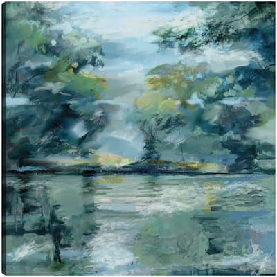 Lakeside Vista By Studio Arts Canvas Art Print