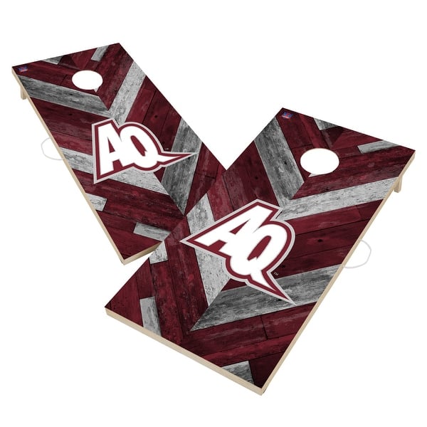 slide 2 of 6, Aquinas College Saints Cornhole Board Set 16 Years and Up