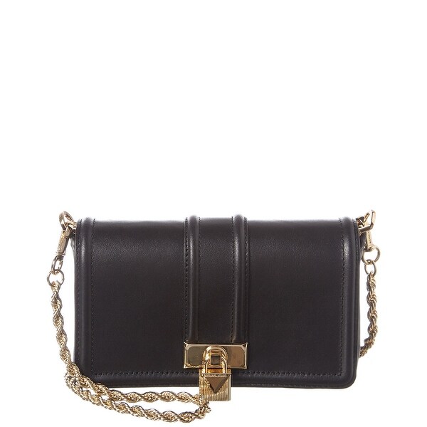 michael kors padlock chain crossbody