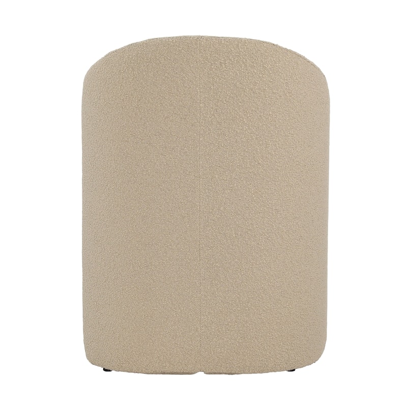 Tucker Pine Upholstered Dining Chair, Sand