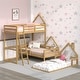 preview thumbnail 9 of 7, Casita House Twin Floor Bed