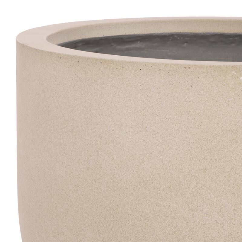 SAFAVIEH Outdoor Living Ricco Pedestal Planter - 17"W x 17"D x 23"H