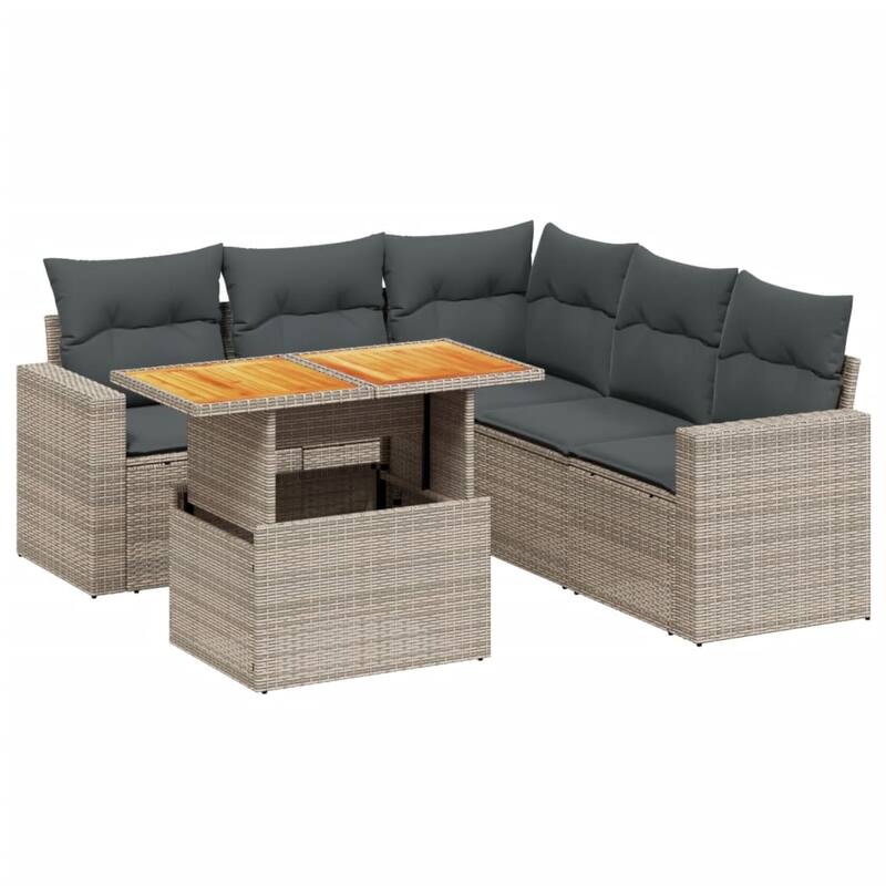 vidaXL Garden Sofa Set - 21.7 x 39.4 x 28.7