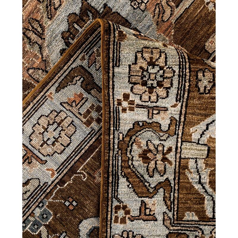 Serapi One-of-a-Kind Hand-Knotted Area Rug - Brown - 8' 2" x 9' 9"