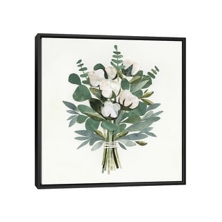 iCanvas "Cut Paper Bouquet III" by Victoria Borges Framed