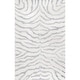 preview thumbnail 26 of 34, Nuloom Hand Tufted Plush Zebra Area Rug