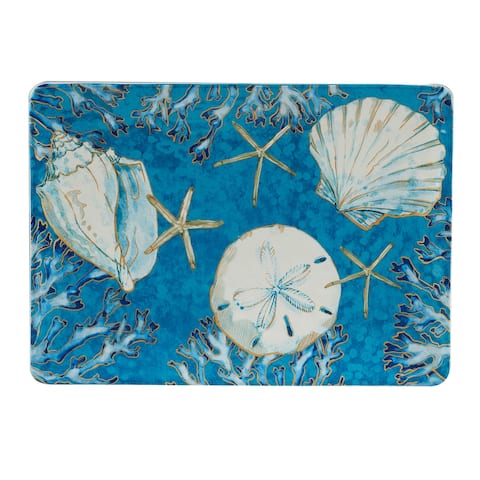 Certified International Playa Shells Rectangular Platter