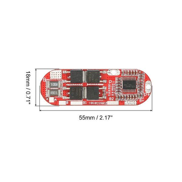 Charging Module Red 12.6V 25A 3.7V Battery Charger Module Charging Board Dual Protection ...