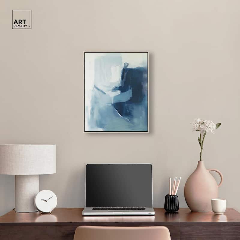 Glacial Reflections I Canvas by Art Remedy