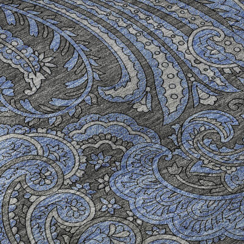 Premium Washable Super Soft Traditional Paisley Mayfield Rug