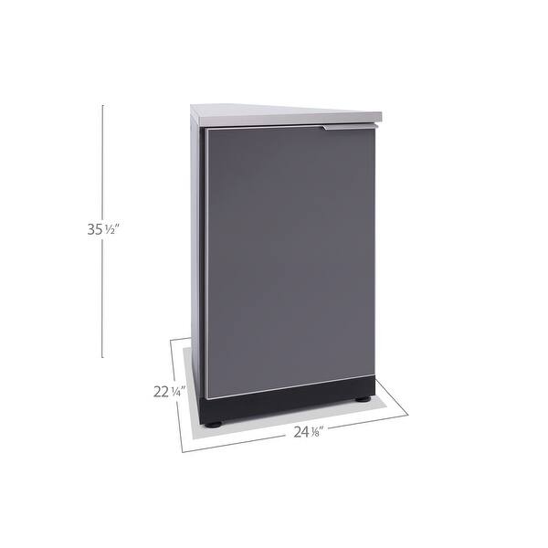Shop Newage Products Outdoor Kitchen 45 Degree Corner Cabinet
