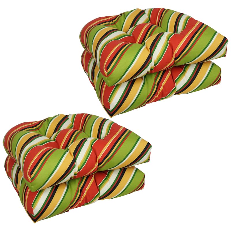 19-inch U-Shaped Dining Chair Cushions (Set of 4) - Browning Garden