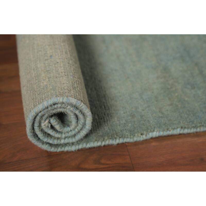 Gabbeh Modern Foyer Rug Handmade Bedroom Wool Carpet - 2'9"x 3'11"