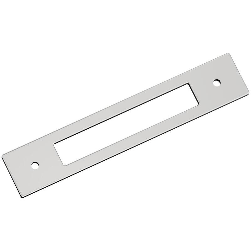 Amerock BP37783 Medora 6-5/16" Backplate for 5-1/16" Center to Center - Polished Chrome
