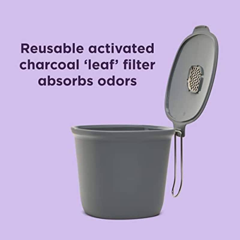 Chefn Compost Bin with Filter - 2.96 in x 4.92 in