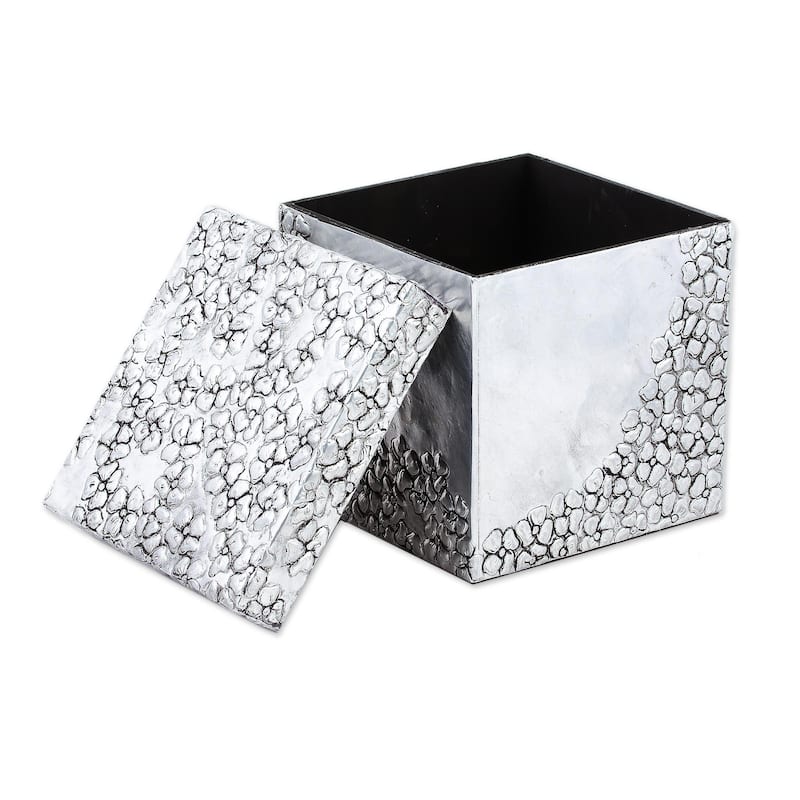 Novica Handmade Blossom Cascade Decorative Box