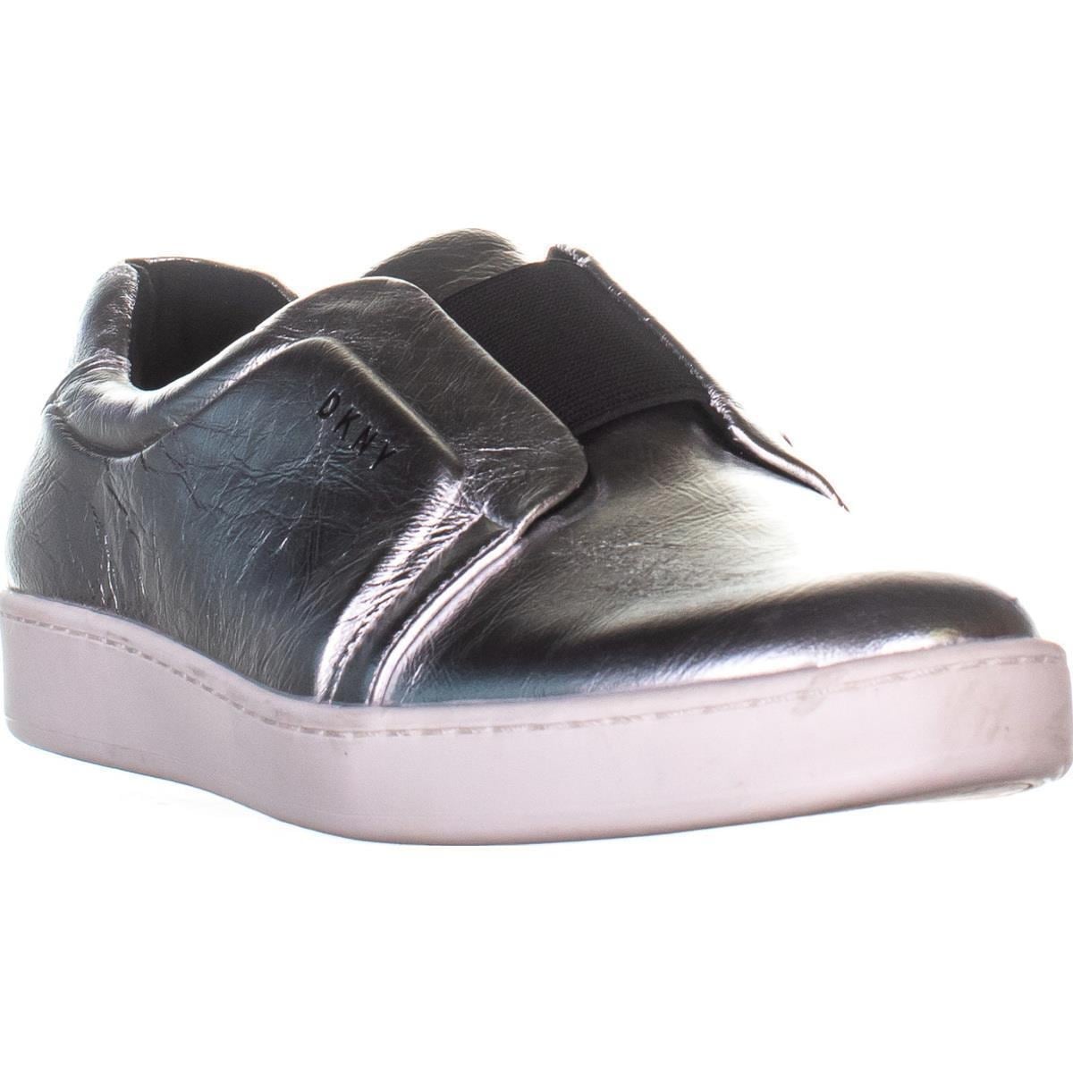 dkny silver sneakers