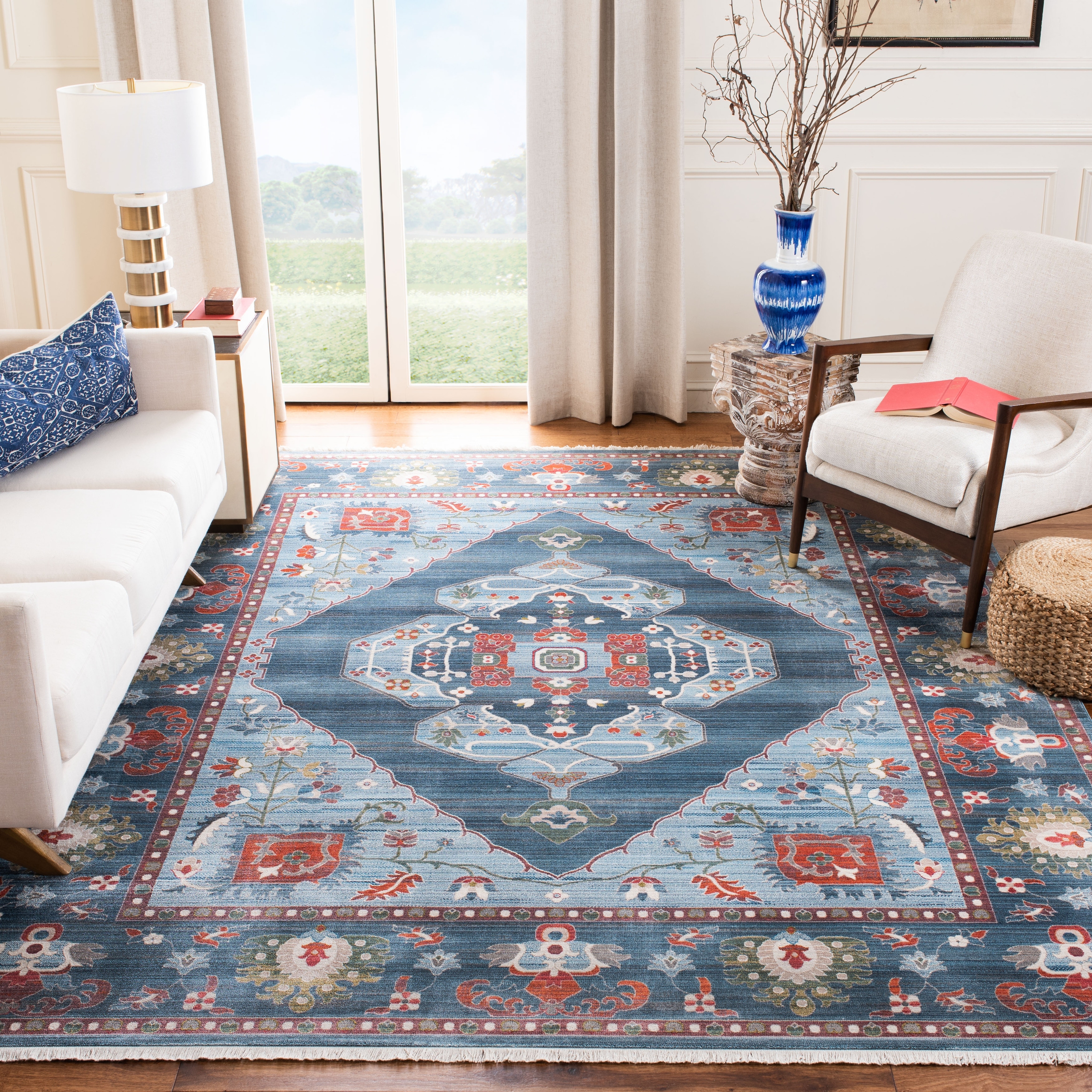 SAFAVIEH Vintage Boho Persian Joice Oriental Polyester Rug with