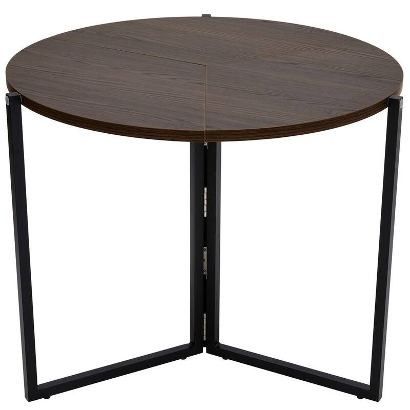 35" Multi-Use Trifold Table in Chocolate