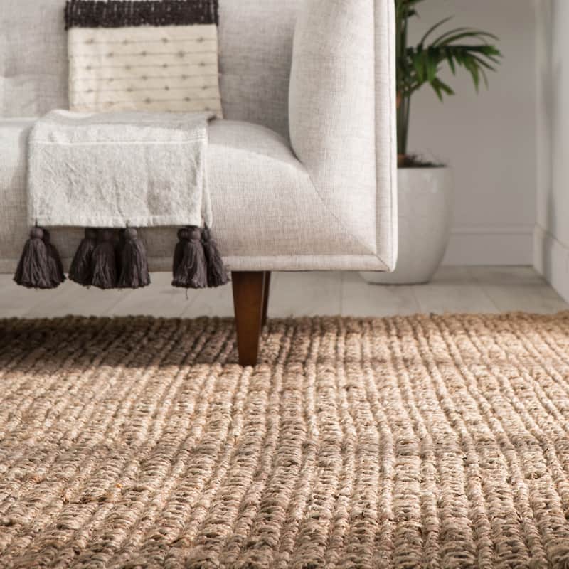 The Gray Barn Swann Natural Solid Area Rug