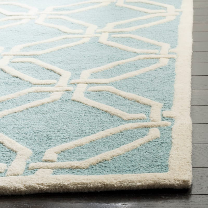 SAFAVIEH Handmade Cambridge Nhung Modern Moroccan Wool Rug