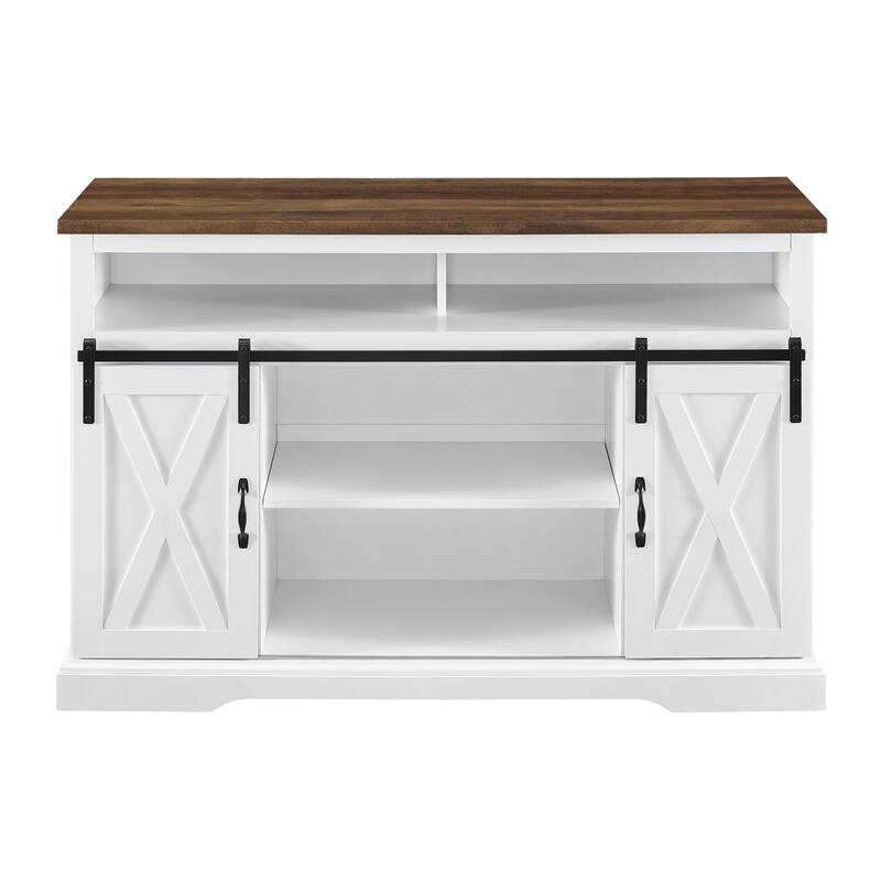 Middlebrook 52-inch Highboy Sliding Barn Door TV Stand