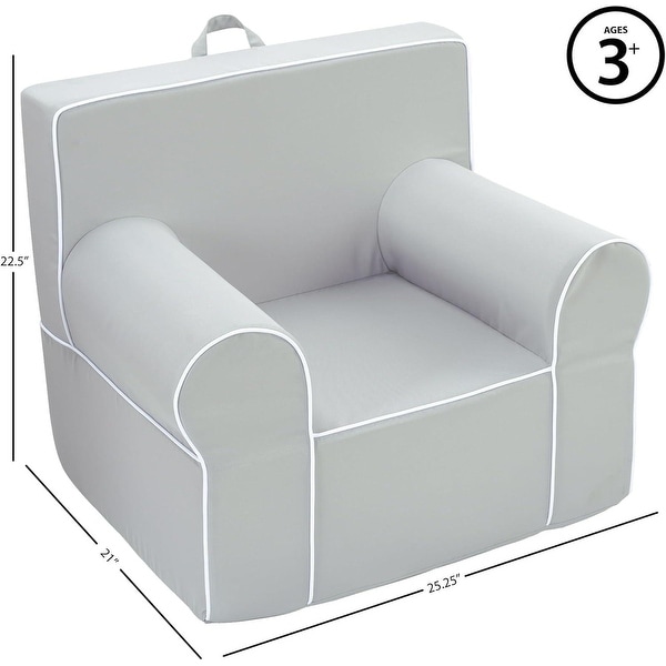 Kids foam armchair top