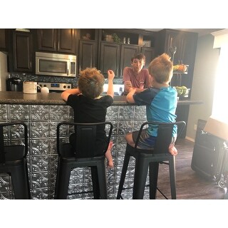 Carbon Loft Ruska Steel 30-inch Bar Stool (Set of 2)