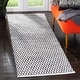 preview thumbnail 55 of 94, SAFAVIEH Handmade Flatweave Montauk Adrian Casual Cotton Rug 2'3" x 11' Runner - Black/Ivory - Runner