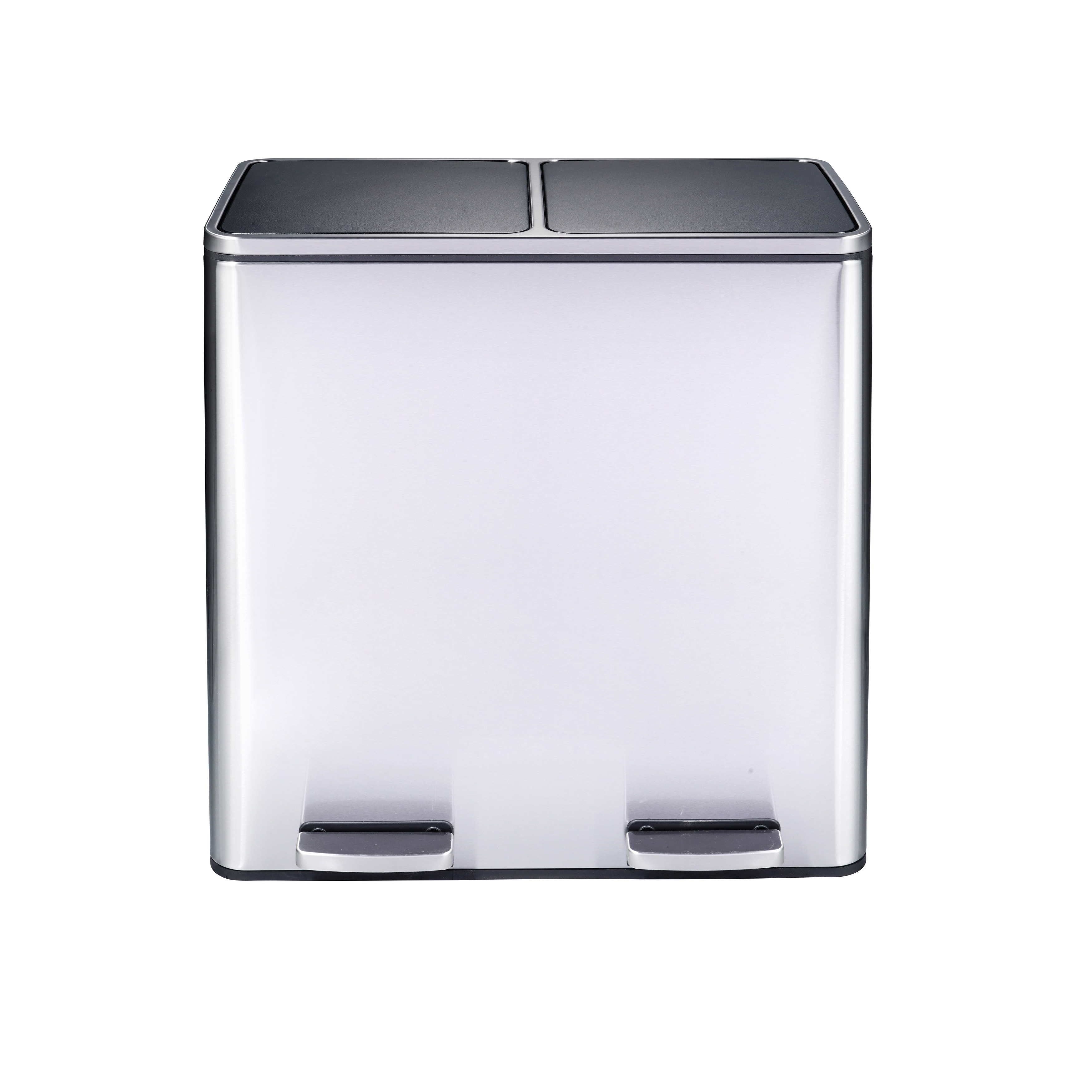 新品【DULTON】2 COMPARTMENT BIN 60 ORGANIZE IT ALL 60 L Dual Compartment Recycling Bin NH-4914