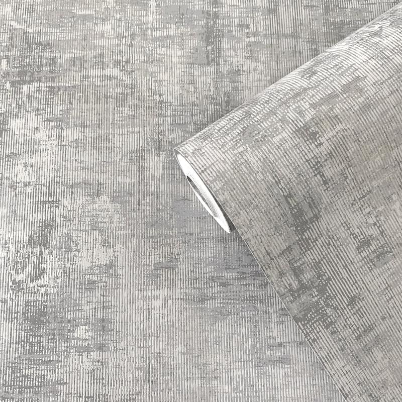 Galerie Wallcoverings Lustre Collection Distressed Effect Non-woven Metallic Wallpaper Roll