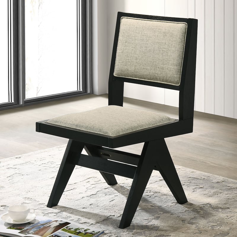 Dining Room Side Chairs Upholstery Seat 2pc Dining Side Chairs