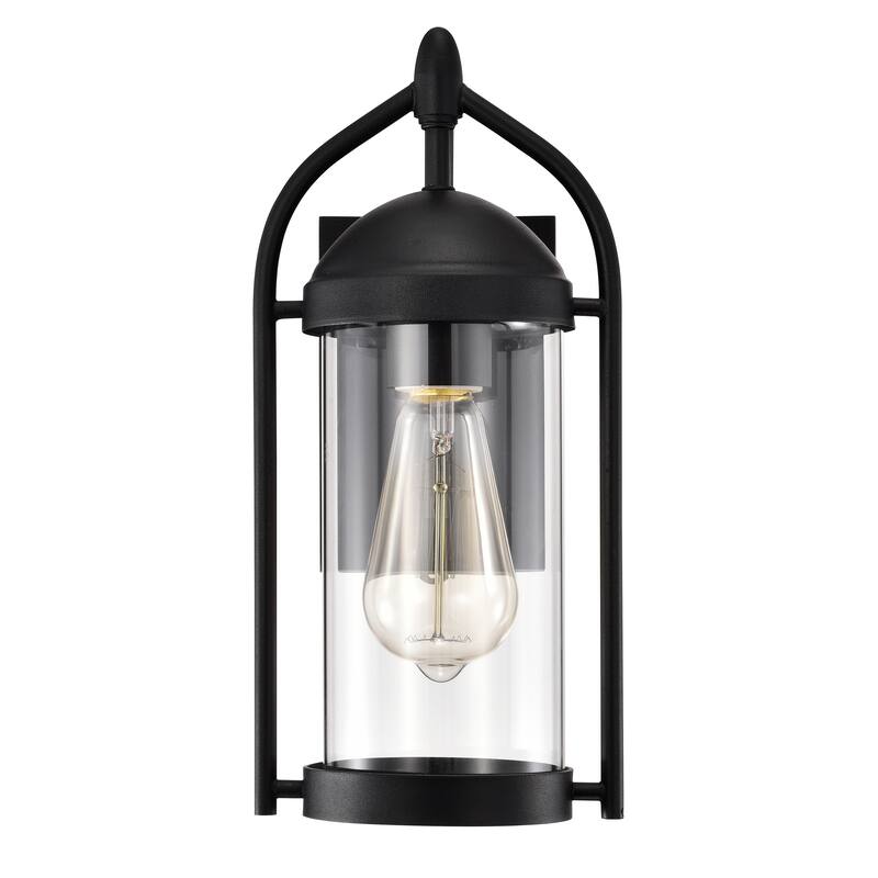 1light Textured Black Outdoor Wall Lantern Bed Bath & Beyond 32517147