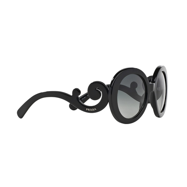 prada minimal baroque round sunglasses