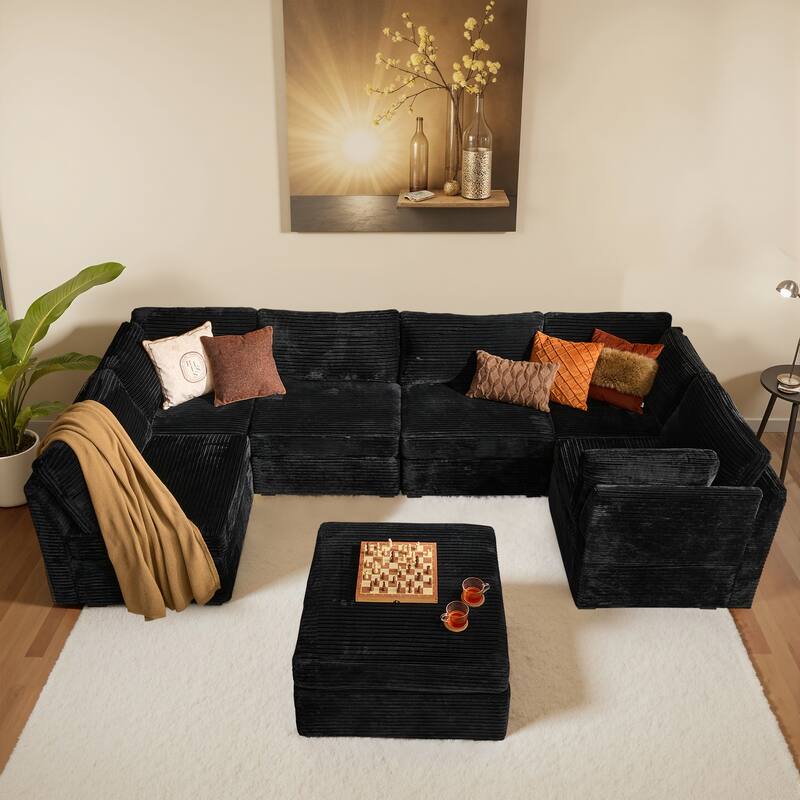 OVIOS Cloud-Like L-Shaped Sofa