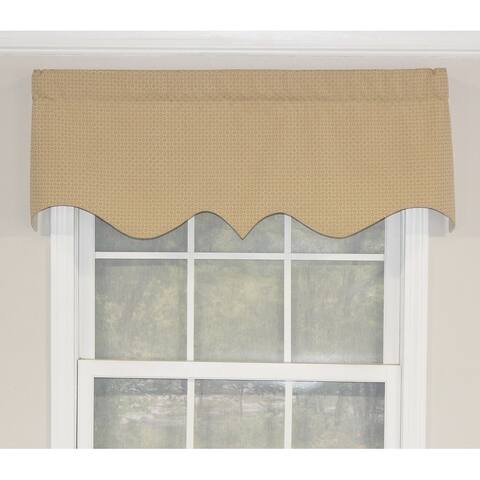 RLF Home Quality Sutton Regal Valance Oyster - 50x17