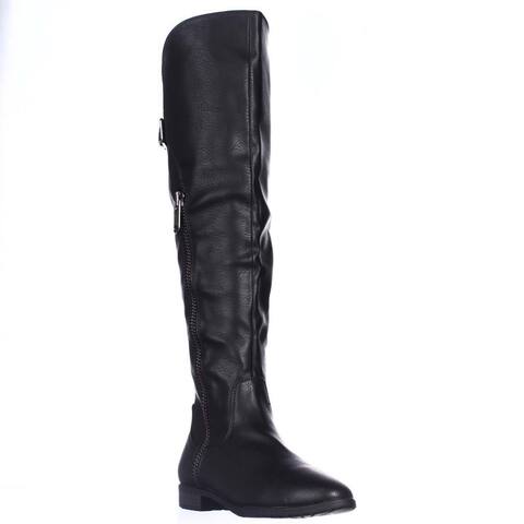 Buy Knee-High Boots, Low Heel, Over-the-Knee Women's Boots Online at ...