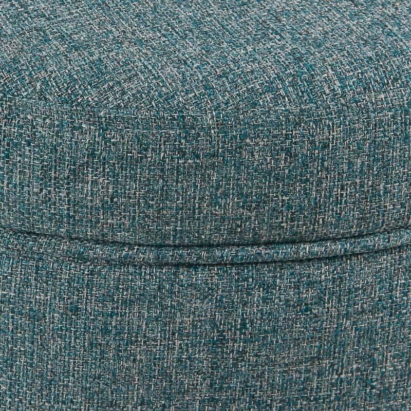 Porch & Den Parkchester Round Storage Ottoman