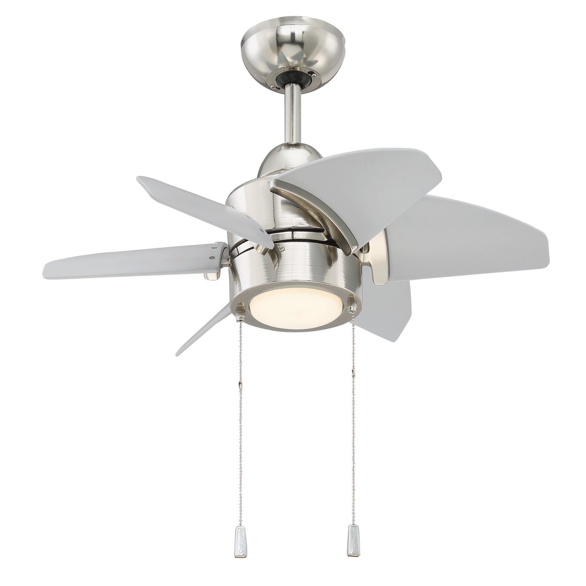 Craftmade Ppl24 Propel 24 6 Blade Indoor Outdoor Ceiling Fan Blades And Led Light Kit Included