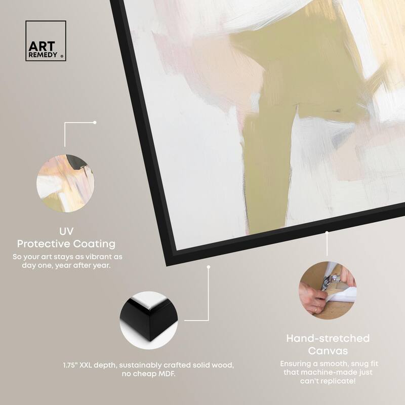 Dynamic Color IV Canvas by Art Remedy