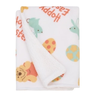 Disney Winnie the Pooh Hoppy Easter Baby Blanket