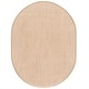 preview thumbnail 112 of 140, SAFAVIEH Natural Fiber Carmit Casual Border Sisal Rug 6' x 8' Oval - Maize/Linen