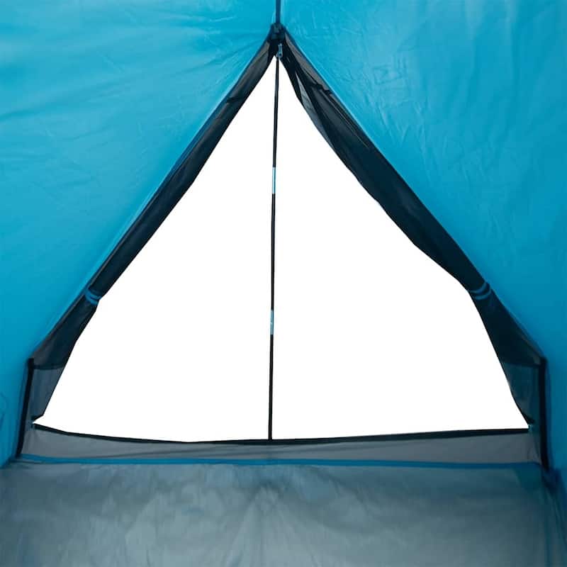vidaXL Camping Tent A-Frame 2-Person Green Waterproof
