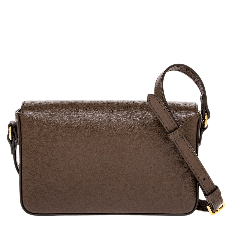 Burberry Hampshire Small House Check & Leather Crossbody
