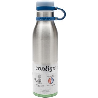 Contigo Matterhorn 20Oz Stainless Steel Water Bottle-Stainless Steel With  Monaco Accents - Bed Bath & Beyond - 18456940