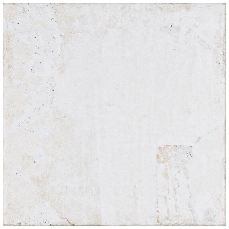 Merola Tile Aevum White 7-7/8" x 7-7/8" Ceramic Wall Tile