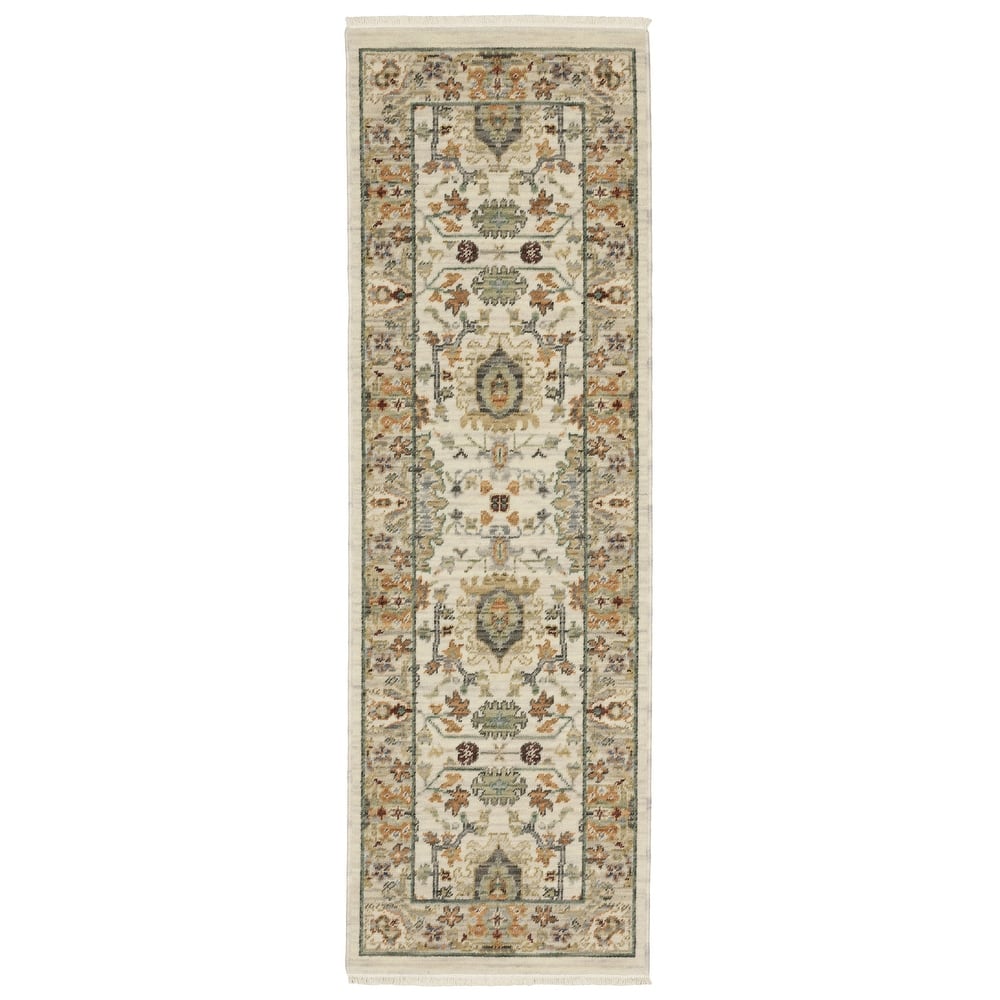 Style Haven Lawson Traditional Persian Indoor Wool Fringe Edge Area Rug