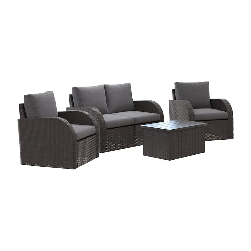 Brisbane Outdoor Loveseat 5-Piece Set