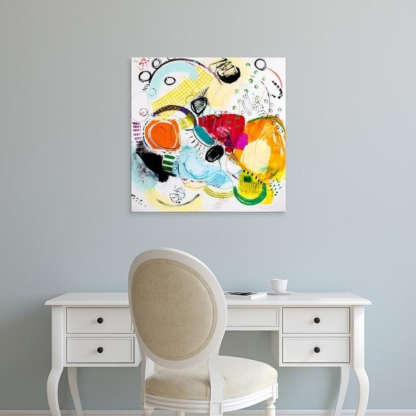 Easy Art Prints Serene Greene's 'Silver Lake Series #2' Premium Canvas Art