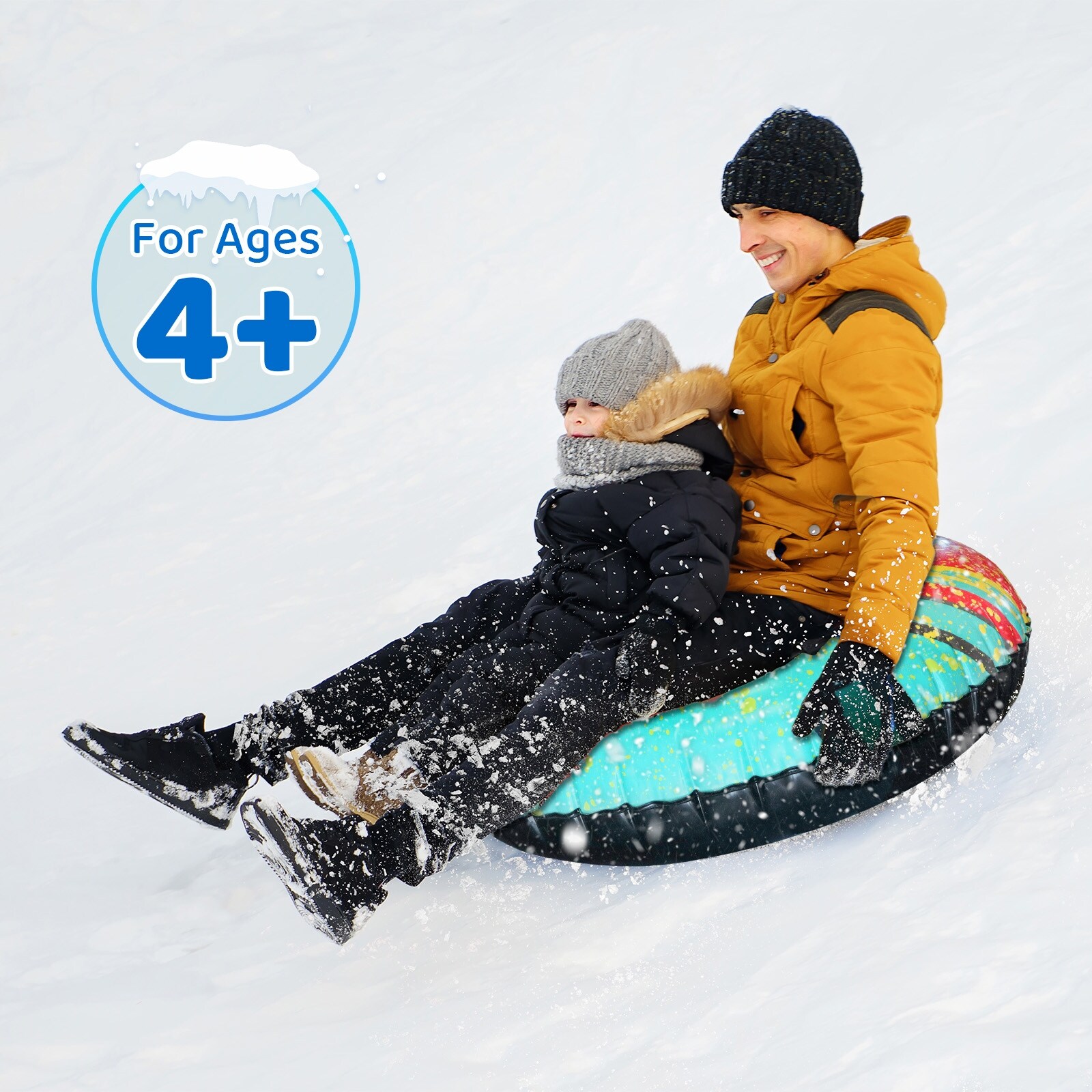 Wham-O Snowboogie Inflatable Snow Tube - Snowflake - buybuy